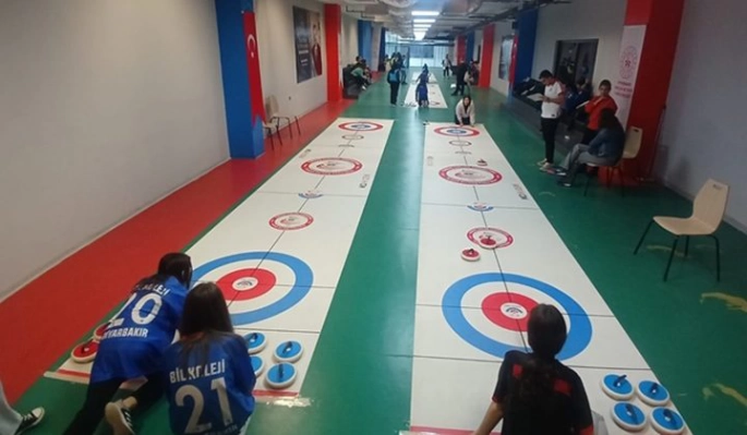 Diyarbakır’da Floor Curling Heyecanı Başladı