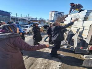 Kadayıfçı Sıtkı Usta,insani yardımlarına devam ediyor