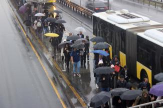 İstanbul güne yağmurla başladı
