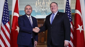 Bakan Çavuşoğlu Pompeo ile görüştü