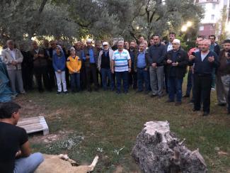 Barış Pınarı Harekatı için dua edilip kurbanlar kesildi