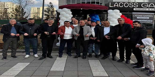 Lacoss Garden Nargile Cafe Görkemli Bir Açılışla Hizmete Girdi