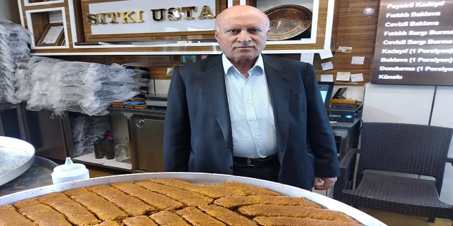 Meşhur Kadayıfçı Sıtkı usta 'dan, Miraç Kandili Mesajı